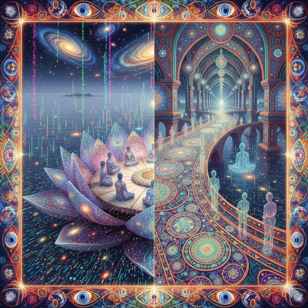 Mystical pathways and portals in the meditation realm